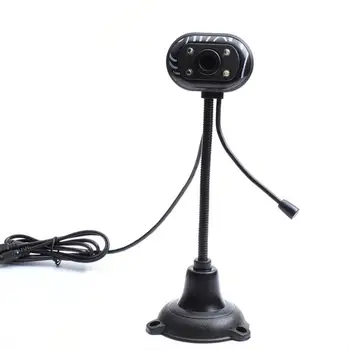 

USB Desktop HD Webcams Web Camera Built-in Night LED Lights For Computer PC Laptop Video Recording/Call