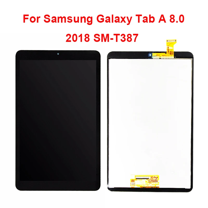 

For Samsung Galaxy Tab A 8.0 2018 SM-T387 LCD Display Panel Monitor + Touch Screen Digitizer Sensor Assembly