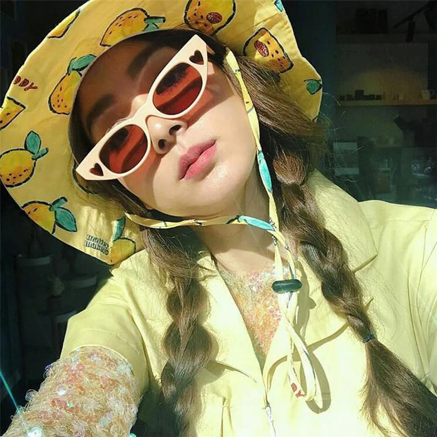 Love sunglasses men and women small frame heart sunglasses glasses retro style bicycle glasses  polarized photochromic 30A16 (2)