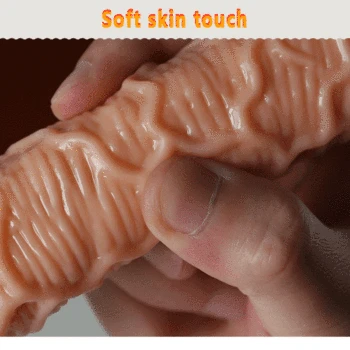 Soft Big dildo penis sexy toysfor woman Female Masturbators strap on Dildos for men Anal Plug sex toys for adults 18+ Sex shop 5