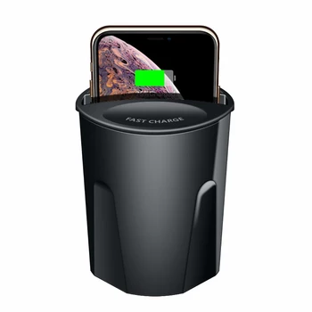 

3 in 1 Car Wireless Charger 10W Wireless Fast Charger Cup Car Charger with Power Line for IPhone 11 /Pro/Pro Max