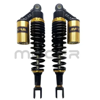 

375MM 380MM Spring 7mm Universal Motorcycle Really Air Bag shock absorbers for ATV Karting Four-Body Dirt Sports Motorcycle