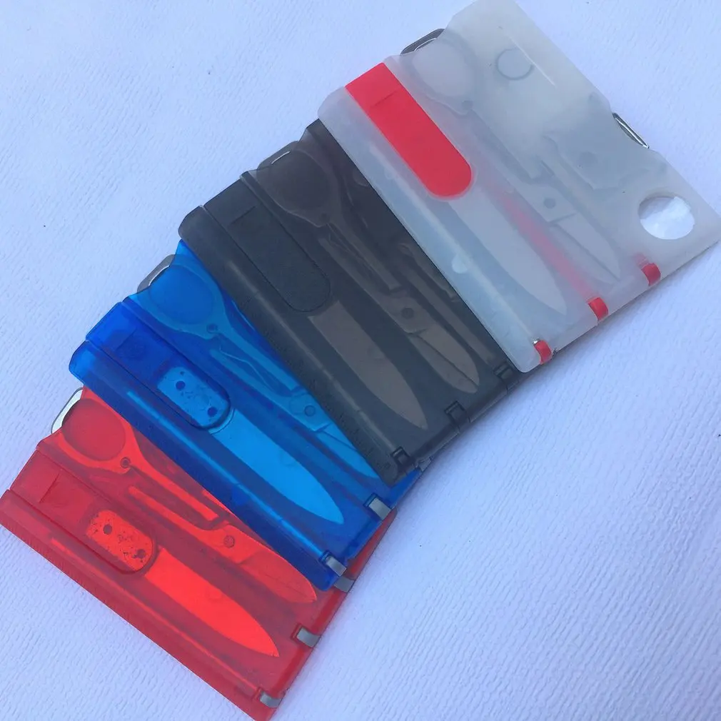 

Swiss Knife Card Multi-function Combination Knife Card With Survival Tool Beauty Set Tool Card Combination Knife