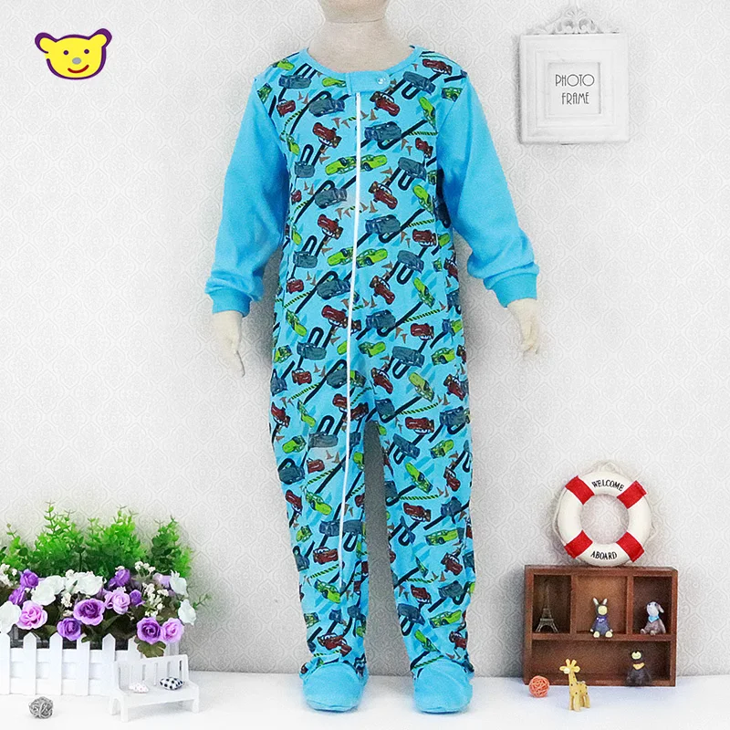 Children 100% Cotton Rompers for Winter Spring Long Sleeve Boys 3 to 7 Years Baby Girls Clothes