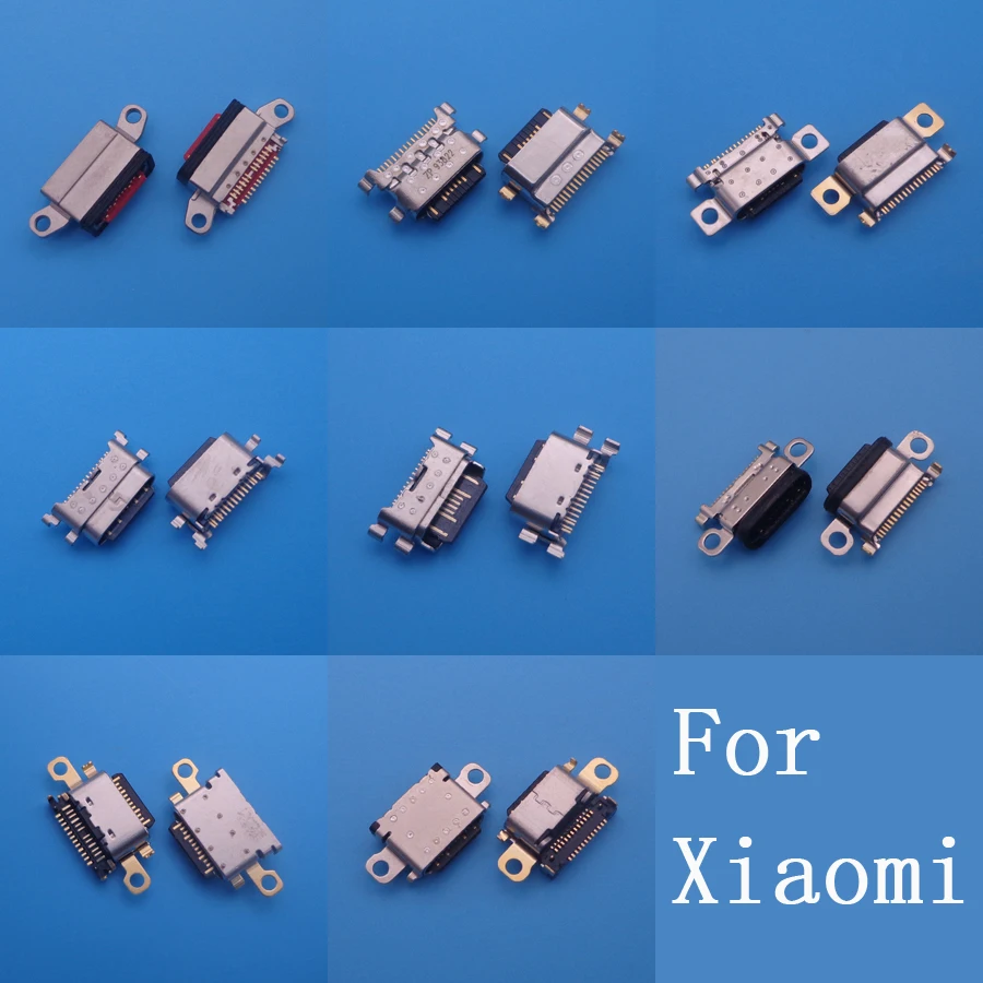 10 шт. разъем USB Type-C для зарядки Xiaomi Mi A1 A2 8 9 CC9E Max3 Mix 3 Redmi Note 7 | Мобильные телефоны и