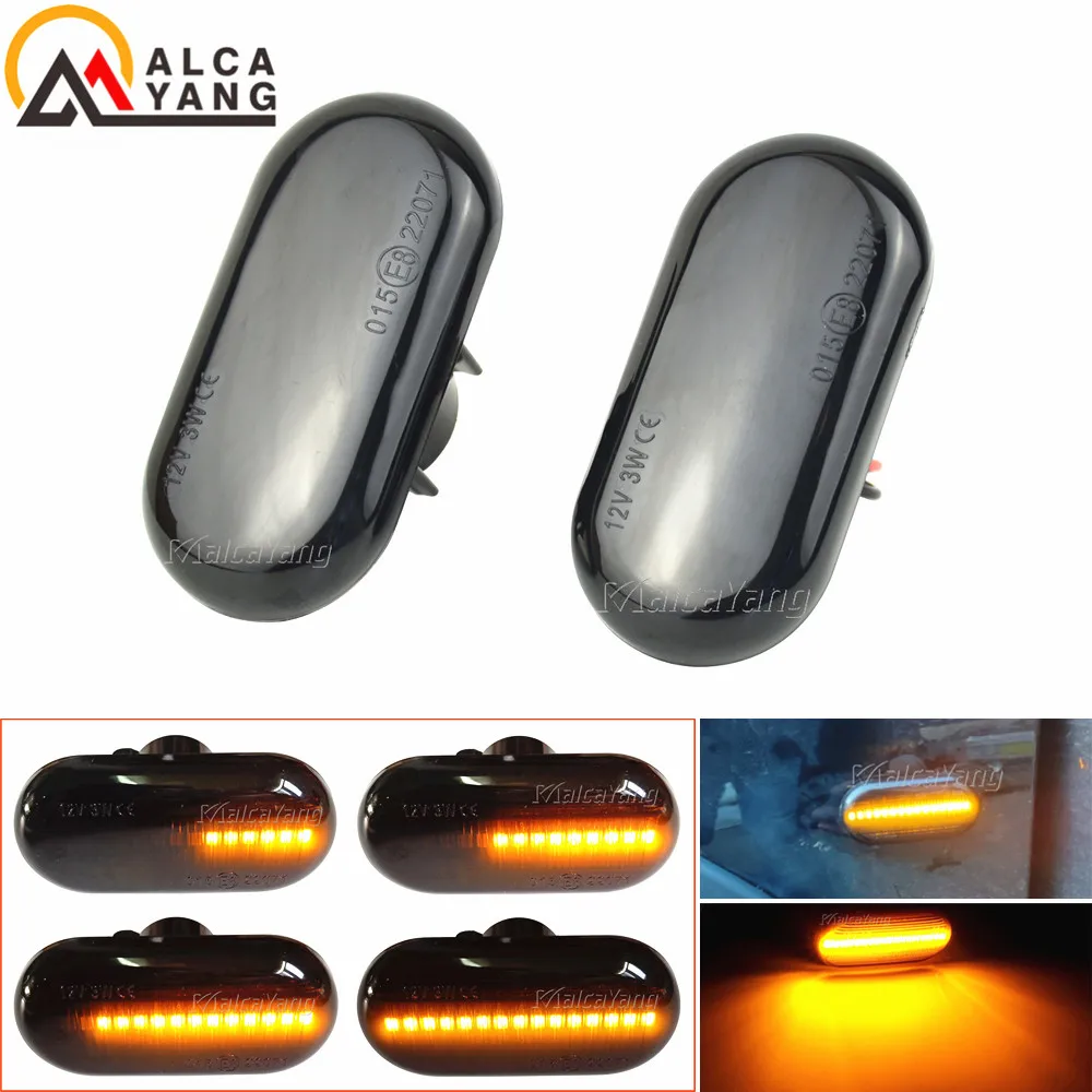 Per Renault Clio 1 2 Kangoo Megane Espace Twingo Master Led Indicatore Laterale Dinamico Indicatore Di Direzione Per Nissan Opel Smart Fortwo
