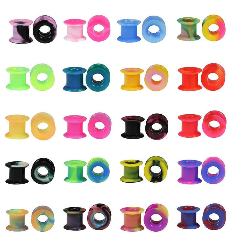 Stretch Ears Silicone Tunnels Silicone Piercing Expanders Stretchers