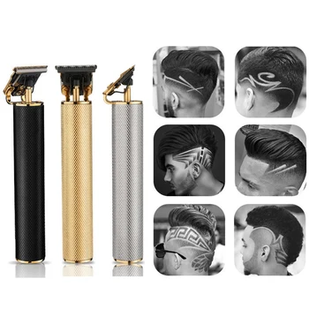 

Cordless Electric Hair Trimmer Clipper Cutter Razor USB Charging Low Noise Haircut Men Beard Barber Grooming Styling Tools Fader