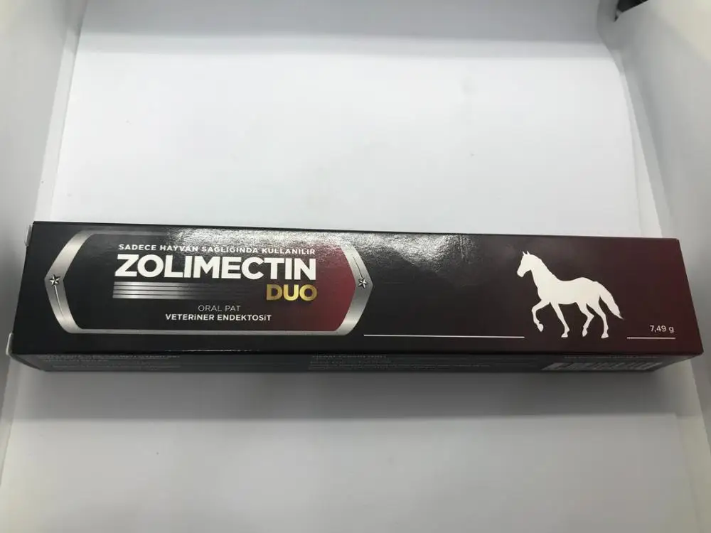 Zolimectina Duo Oral, 7,50 GR, ivermectina 10mg/Praziquantel, 100mg, antiparasitario, Para Caballo, Colt