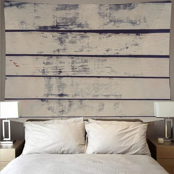 

Retro wood plank texture pattern tapestry art tapestry psychedelic wall hanging beach towel polyester fiber thin blanket yoga 41