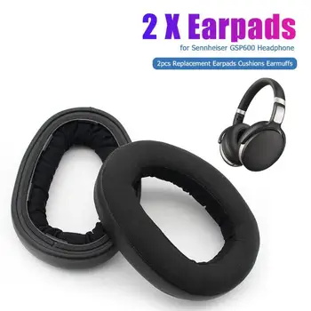 

2pcs Ear Pads Memory Foam Sponge Cushions Earpads Practical and Durable Simple Comfortable for Sennheiser GSP600 Headset