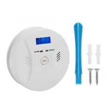 Датчик утечки газа сочетание угарного газа датчик дыма датчик CO& детектор дыма для домашней безопасности умный детектор дыма