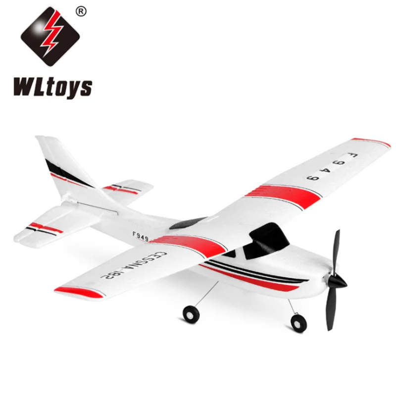 Wltoys F949S RC Airplane 3CH 2.4G RTF Updated Cessna-182 EPP Glider Model Plane Outdoor Toy Built-in Gyroscope Aircraft | Игрушки и
