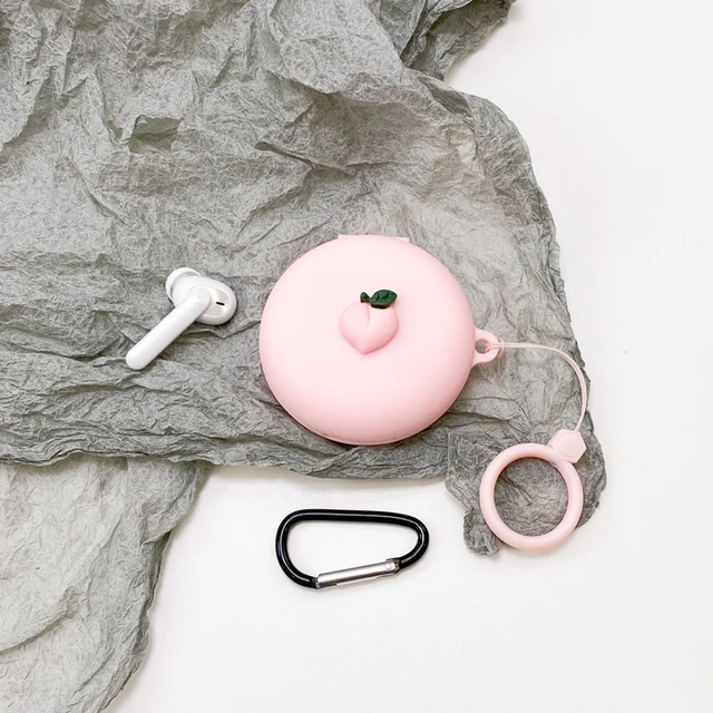 Delicious Fruit Silicone Case for OPPO ENCO W31 Soft Silicone Wireless Bluetooth Earphone Case Cover Charger Box With Hook 19