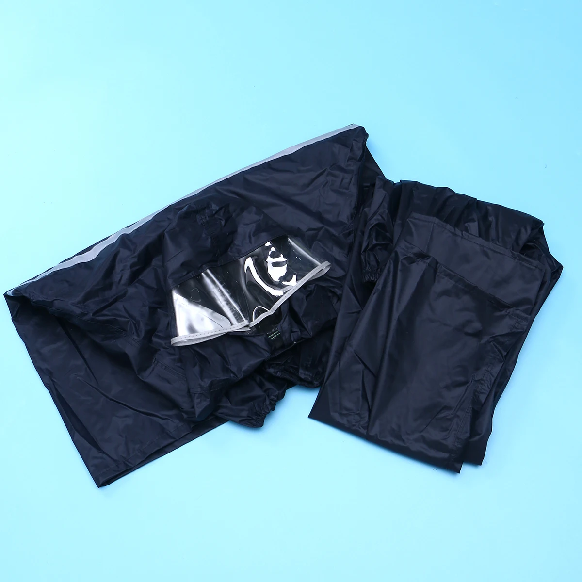 Утепленный дождевик из двух предметов со светоотражающими полосками, размер L-XXXL, моторный дождевик для велопрогулок дождевик; непромокаемые штаны для взрослых мужчин и женщин