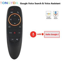 G10s Air Mouse Voice Control With Gyro Sensing Mini Wireless Smart Remote G10 2.4G USB Receiver Air Mouse for Android TV BOX