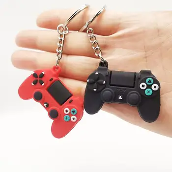 

3pcs Men's Simple Video Game Handle Keychain Couple Joystick Machine KeyChain Keyring for Boyfriend Key Holder Trinket Gift