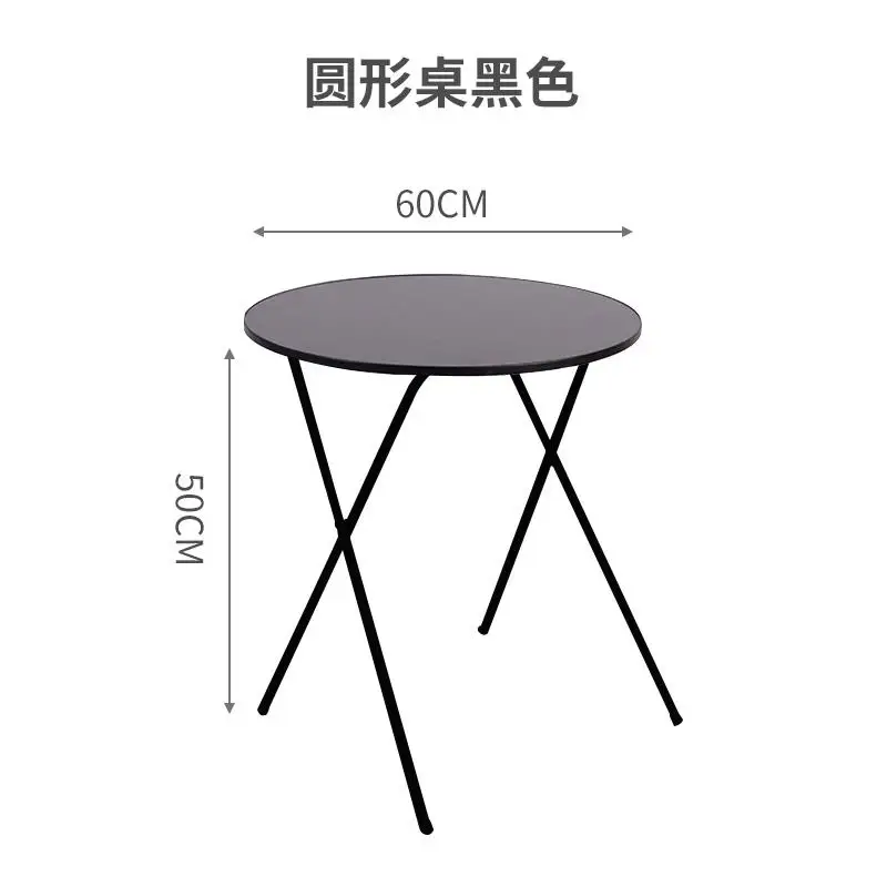 Складной стол, обеденный стол, арендная комната, домашняя маленькая квартира, обеденный стол, Круглый квадратный стол, простой квадратный стол - Цвет: style 9