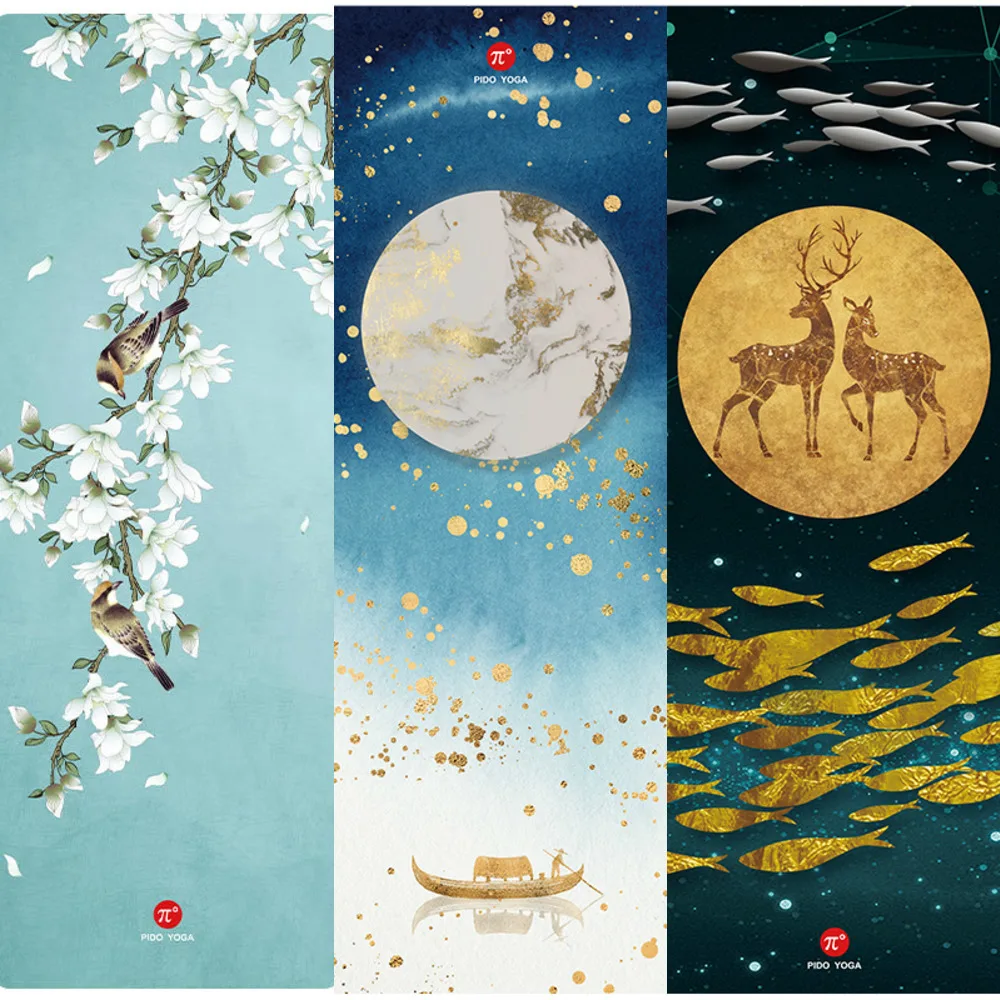 how to print on a yoga mat