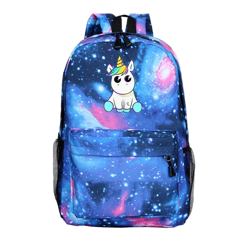 

Unicorn Backpacks Teenager School back pack Bags unicorno Backpack Cartoon Galaxy mochila unicornio Travel bags