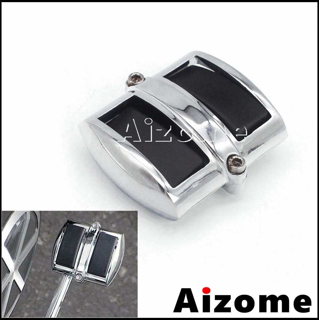Хром педаль тормоза для мотоцикла Kawasaki Vulcan 1700 1600 1500 900Honda Shadow 600 750 1100 Rebel 250 Magna