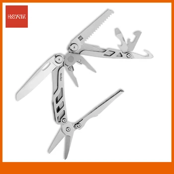 

HuoHou Multi-Function Knife Portable Folding Stainless Steel Scissors Saw Multifunction For Outdoor survival Utility Knife
