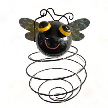 

1pc Solar Light Creative Durable Landscape Light Bee Lamp Ladybug Shaped Light for Garden Daily Use Outdoor