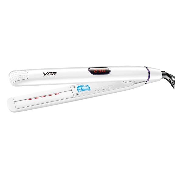 

Hot Sale V-501 Multifunctional Negative Ion Volume Straight Hair Splint Hair Straightener Iron Display Ceramic Coating Plate