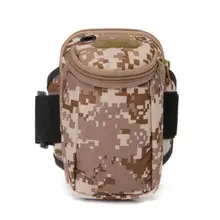 Многофункциональная практичная сумка для бега, большая емкость, водостойкий Чехол для телефона, прочная спортивная сумка на запястье для занятий фитнесом