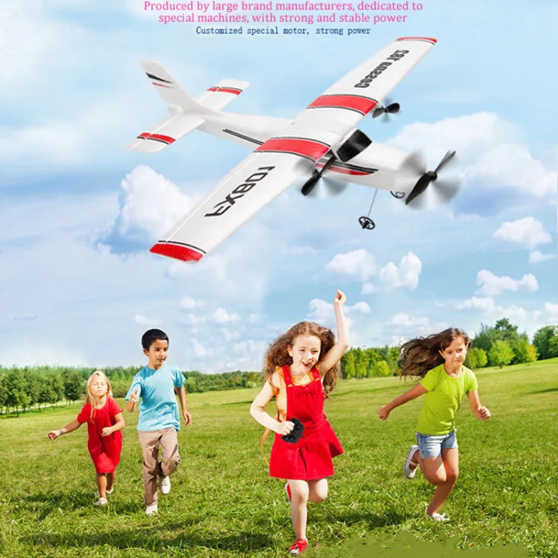 Электрический радиоуправляемый самолет для начинающих RTF Epp пенопластовый
