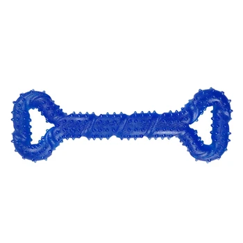 

Dog Chew Toy, Durable 13 Inch Bone Shape Tug of War Toy Safe Puppy Teething Clean Interactive Training Tool