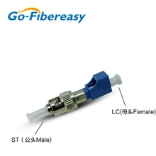 Гибридный волоконно-оптический адаптер LC Женский в ST мужской одиночный режим симплексный волоконно-оптический адаптер LC-ST волоконно-оптический фланец Гибридный оптический адаптер