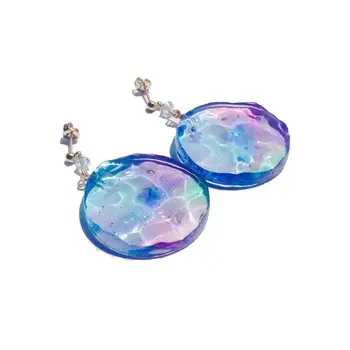 

6Pcs Sea Wave Resin Mold Ripple Epoxy Resin Silicone Mold Resin Casting Mold Kit B95F