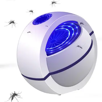 

USB Electric Mosquito Repellent Insect Trap UV Light USB Power Photocatalysis Silent Radiationless Insect Killer Fly Trap Lamp S