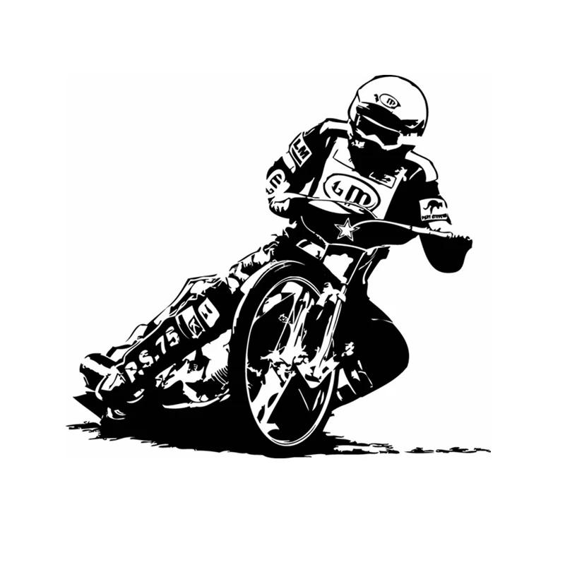 Dctal Off-road Motorcycle Sticker Vehicle Motocross Decal Posters Vinyl Wall Decals Autobike Pegatina Decor Mural Autocycle