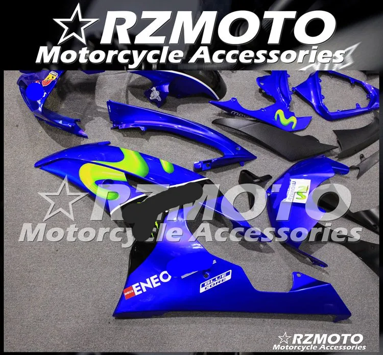 ABS мотоцикл обтекатель комплект для YAMAHA YZF R6 2008- год кузов литьевая форма Магазин № 1729
