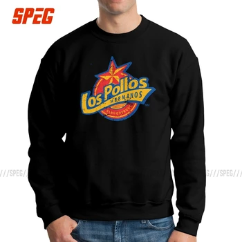 

Los Pollos Hermanos Breaking Bad Sweatshirt Men's Novelty 100% Cotton Crewneck Pullover Design Hoodie Apparel