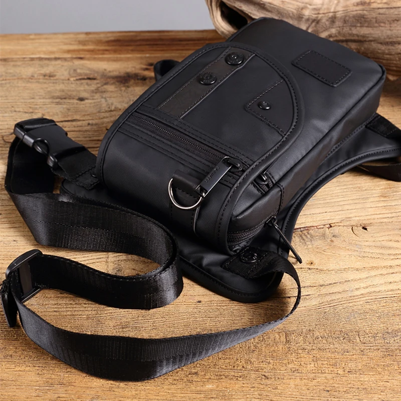 Outdoor Travel Drop Leg Bag Men Fashion Fanny Waist Pack Waterproof Casual Motorcycle Riding Military Thigh Hip Bum Belt Bags