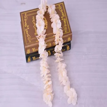 

100cm Long Wisteria Vine Rattan Flowers For Wedding Arch Party Decoration White Vine Artificial Flowers Flores Garland Wreath