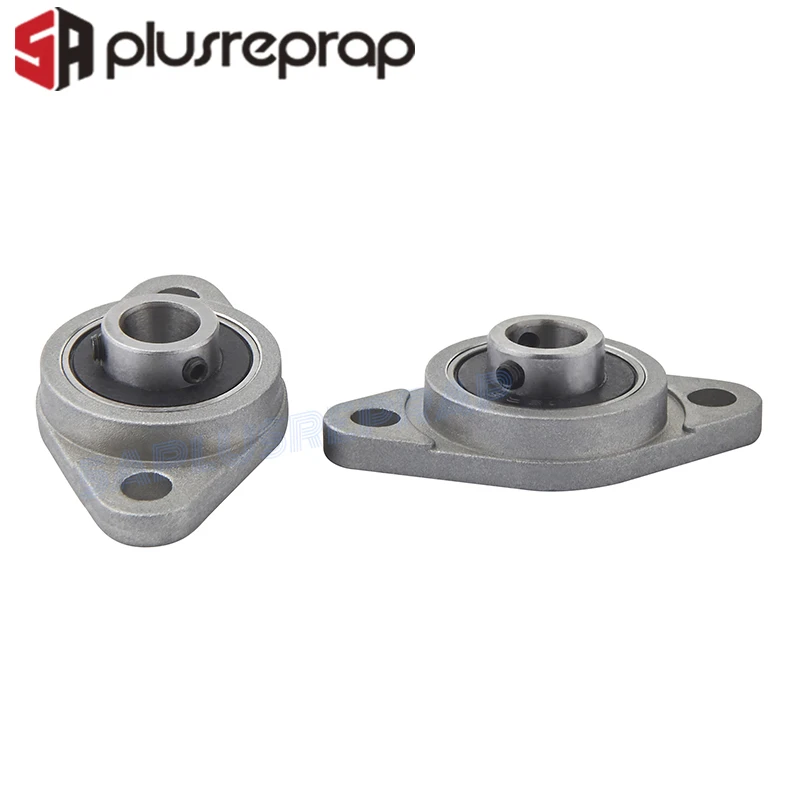 1/2/4PCS KFL08 KP08 8mm Bore Diameter Pillow Block Flange Rhombic Bearing Zinc Alloy 3D Printer DIY Parts for T8 Lead Screw