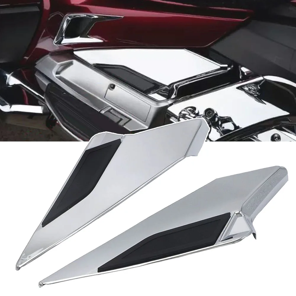 

Motorcycle Side Fairing Covers Decorative Trims For Honda Gold Wing GL 1800 GL1800 F6B 2018 2019 2020 2021 Chrome Accessories