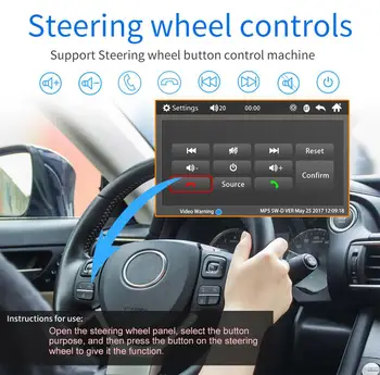 

Multimedia Radio Audio Car Player MP5 Player Telescopic Screen 7 ” Car MP5/MP4 Player Card Bluetooth Player For Toyota Corolla