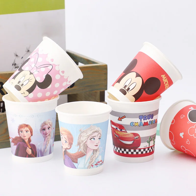 

Disney Frozen Mickey kid 1st Birthday party Disposable Tableware 6 people Cake Cup Plate Supplies baby shower party decoration