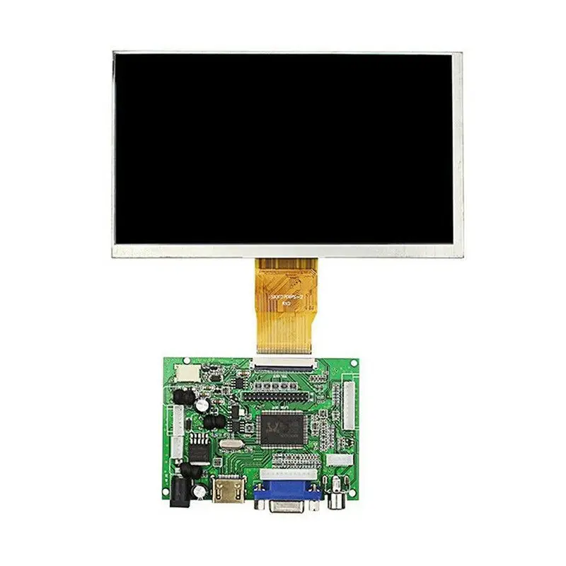 

Raspberry PI 3/B+ Special 7 Inch TFT LCD Digital Display Kit HDMI+VGA+2AV With Touch Panel 1024*600