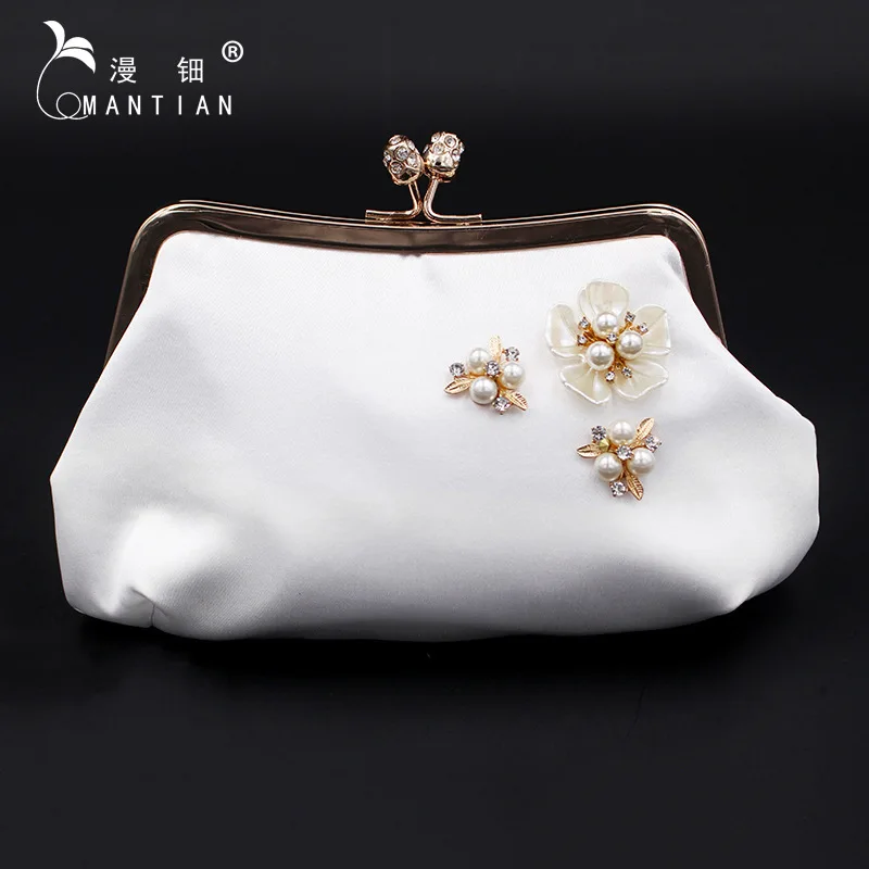 

2020 New Style Cheongsam Elegant Evening Bag Sweet Sophisticated Style Women's Shoulder Oblique Chain Small Bag