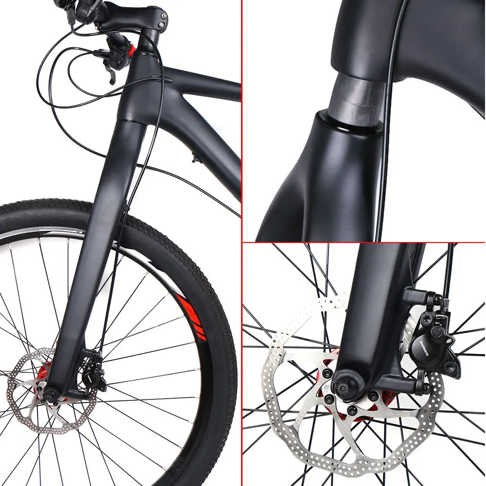 ELITA одна углеродная вилка 29 дюймов вилка для горного велосипеда MTB Велоспорт 26er вилки из углеродного волокна