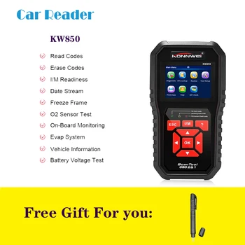 

KONNWEI KW850 OBD2 Auto Diagnostic Scanner Universal obd Car Diagnostic Tool OBD2 Check Engine Automotive Code Reader Scan Tool