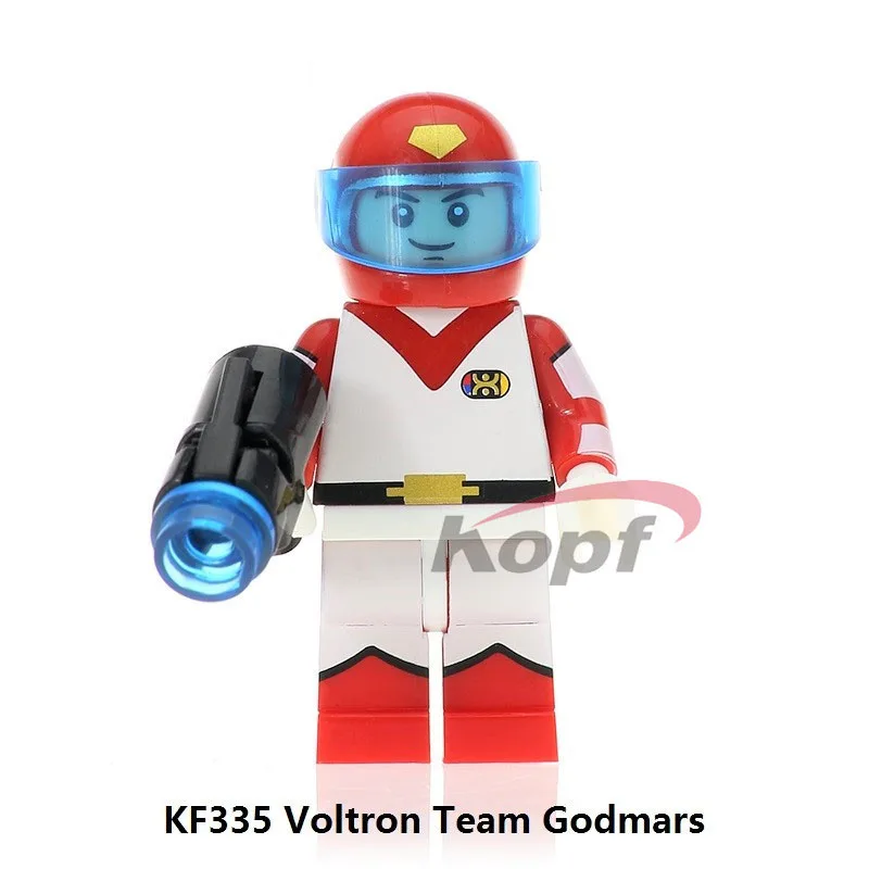 Строительные блоки Супер Герои Voltron команда Godmars фильм шесть Бог комбинация