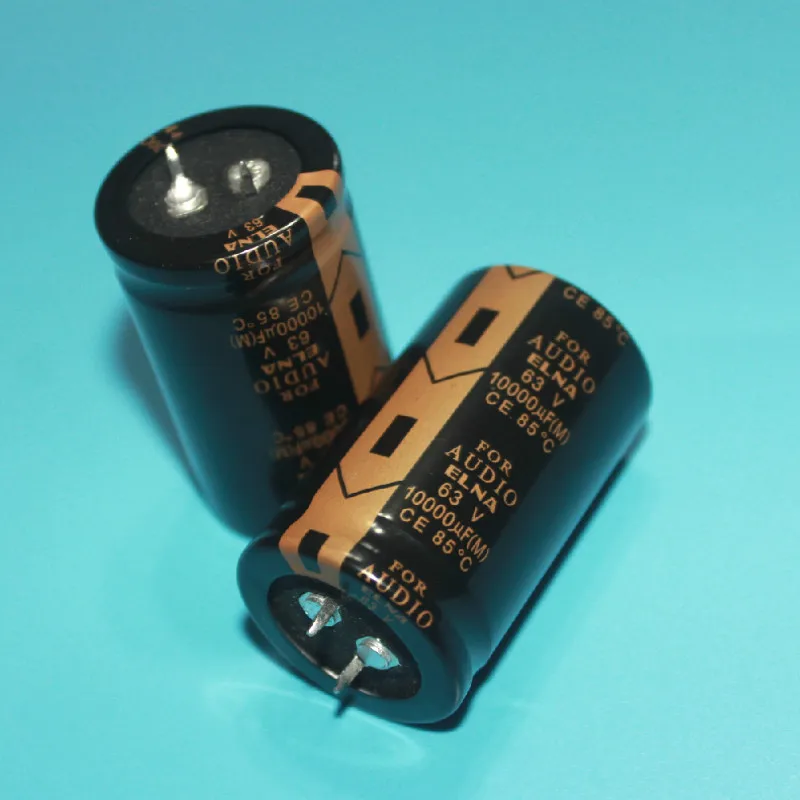 Новый супер-конденсатор ELNA для аудио 63V10000UF 30X50 LAO серии 63V 10000 мкФ Hifi усилителя