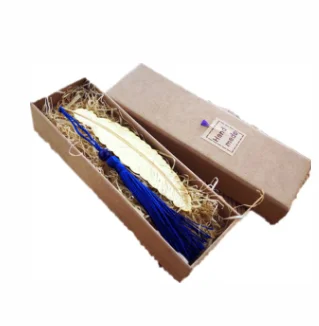 

Handmade Classical Chinese Style Metal Feather Tassel Bookmark Document Book Labels Page Marker DIY Gifts